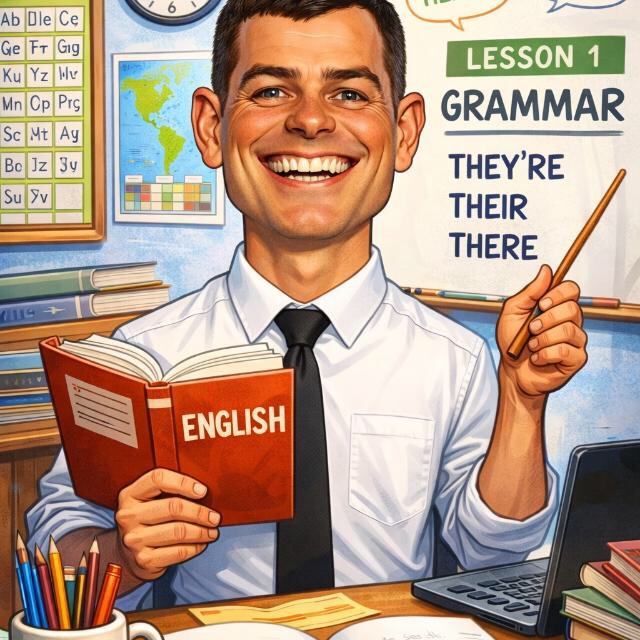 Richard Pentz, English tutor in George, South Africa